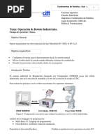 G1 FRO111 Operacion de Robots Industriales C120