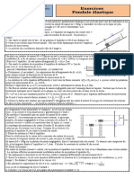 Exercices 4 Oscillateurs Mécaniques