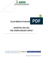 Plan Médico-Funcional Iess Hospital Del Dia Efren Jurado PDF