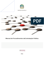 Manual de Procedimentos de Contratação