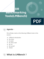 DDR Benchmarking Tools (LMBench)