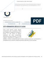 Las Siete Herramientas de La Calidad - Ingeniería Industrial