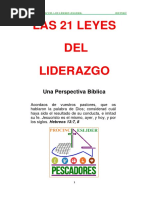 Las 21 Leyes Del Liderazgo Estudiante PDF