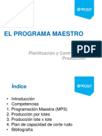 PCP El Programa Maestro