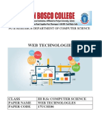 Web Technologies Unit 1-5 PDF