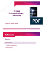 William Webb - Wireless Communications - The Future - Note That This Is William Webbs Personal View-1