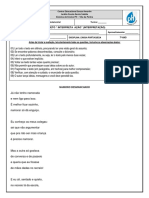 Microsoft Word Terceiro Projeto de INTERPRETAÇÃO Do 7° Ano EF