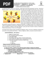 EL ESPIRITU SANTO ACTUA EN LA IGLESIA - Guia Relig 6°.