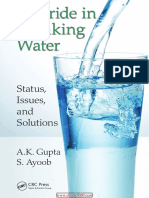 Fluoride in Drinking - Water - Status - Issues - and - Solutions