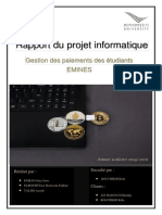 Rapport Final Gestion Des Paiements Emines PDF