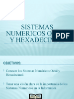 Sistema Octal y Hexadecimal