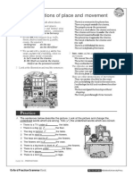 Prepositions of Place and Movement