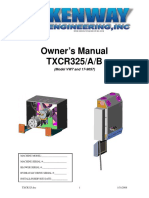 Kenway TXCR325 PDF