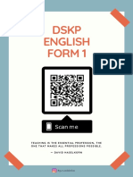 QR Codes DSKP KSSM English F1 F2 F3