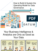 How To Build and Sustain Data Governance Operating Model