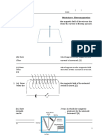 Electromagnetism Worksheet