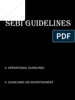 Sebi Guidelines