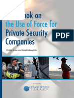 Handbook On The Use of Force For Private PDF