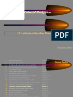 Lecture 18 Calculating Latitude at Meridian Passage.239103210