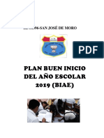 2019 Plan Buen Inicio Del Ano EscolarSJM