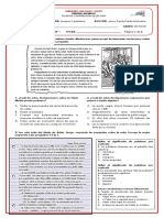 Taller N°1 Comprensión de Lectura 8° - I Periodo