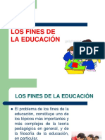 Los Fines de La Educacion - Pedagogia General