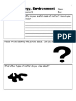 Matter, Energy, and The Environment Unit Assessment / Homework For Educators - Download Unit at Www. Science Powerpoint