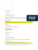 Evaluación Inicial Direccion de Ventas