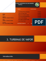 Unidad 3 Turbinas de Vapor