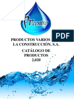 Catalogo de Productos Pvcentro 2020