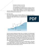 4b. METHODS FOR DETERMINING DIFFERENCE IN ELEVATION