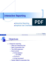 Interactive Reports