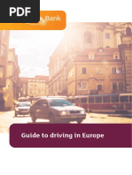 Guide To Driving in Europe