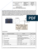 Annexure C - Auxiliary Power Design Specifications - DelCEN 2500 HV PDF