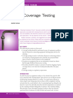 Spray Coverage Testing