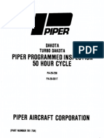 PA28-236,201T 50 Hour Inspection Manual