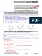 Corrigé TD 13 - Comportement Cinématique Des Systèmes