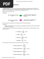 Fórmula Empírica y Molecular - Ejercicios de Química - BioProfe