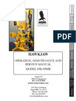 Hawkjaw Iron Roughneck 65K-950JR Operations Maintenance Parts Manual