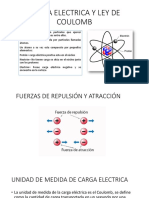 Carga Electrica y Ley de Coulomb