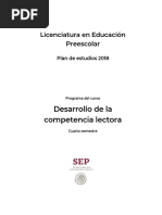 Desarrollo de La Competencia Lectora