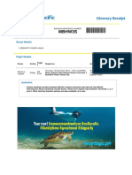 Your Cebu Pacific Itinerary Receipt PDF