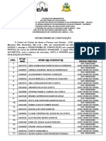 Cronograma de Convocação - Prova Prática para o Ingresso Ao Curso Avançado de Libras 2020.1