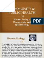 Ecology Demography and Epidemiology