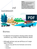 2.4 Biomes Zonation and Succession