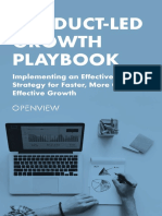 OpenView Product Led Growth Playbook PDF