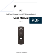 Anviz - P7 - User Manual - V1.1 - EN