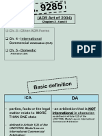 Group 1 Arbitration