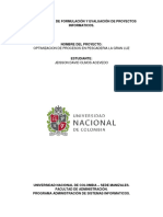 Proyecto Final de Formulación y Evaluación de Proyectos Informaticos