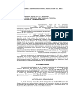 20 - Demanda de Nulidad Contra Resolución Del Imss